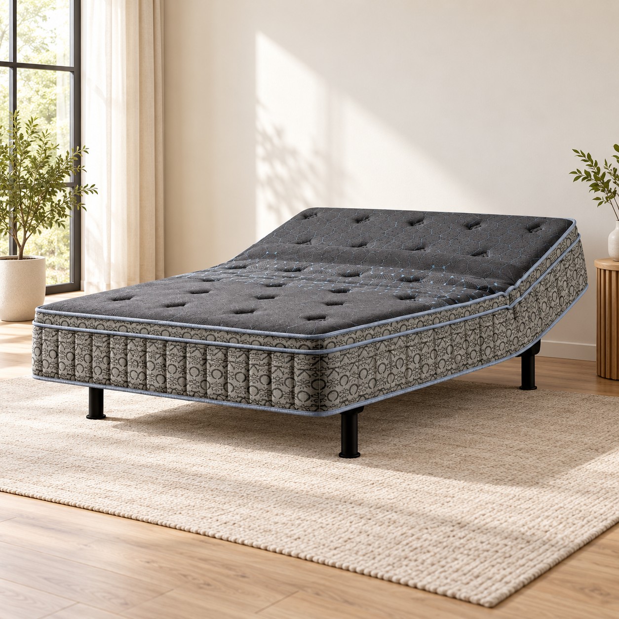 KR002 Breathable Smart Adjustable Bed