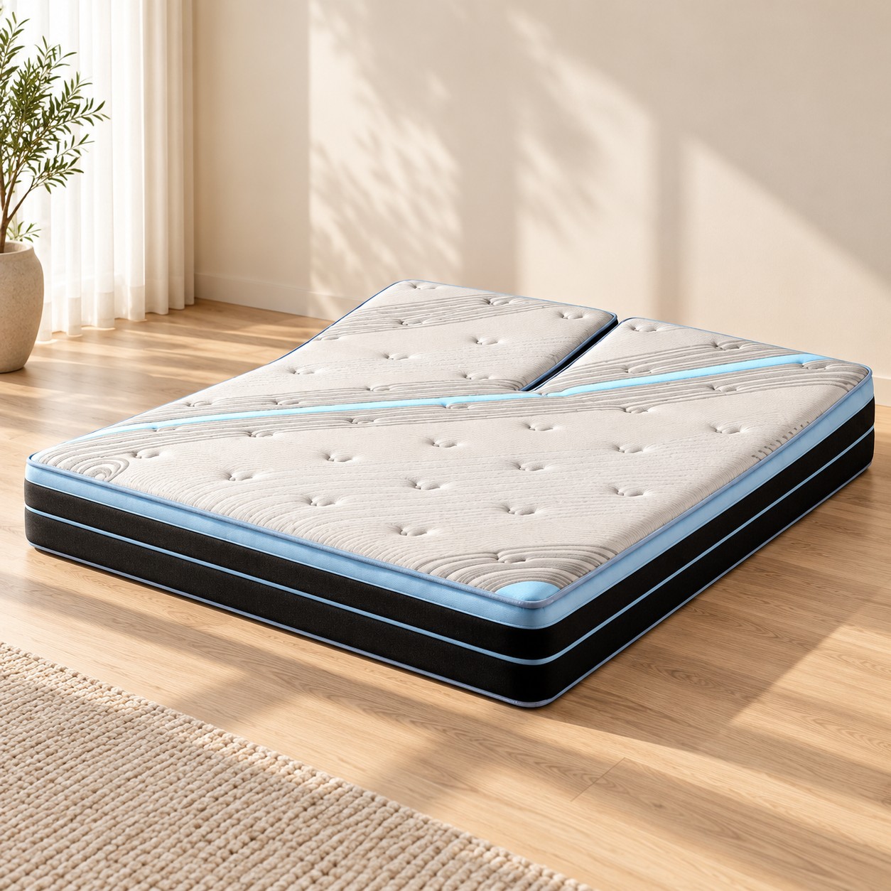 KR003 split adjustable smart bed